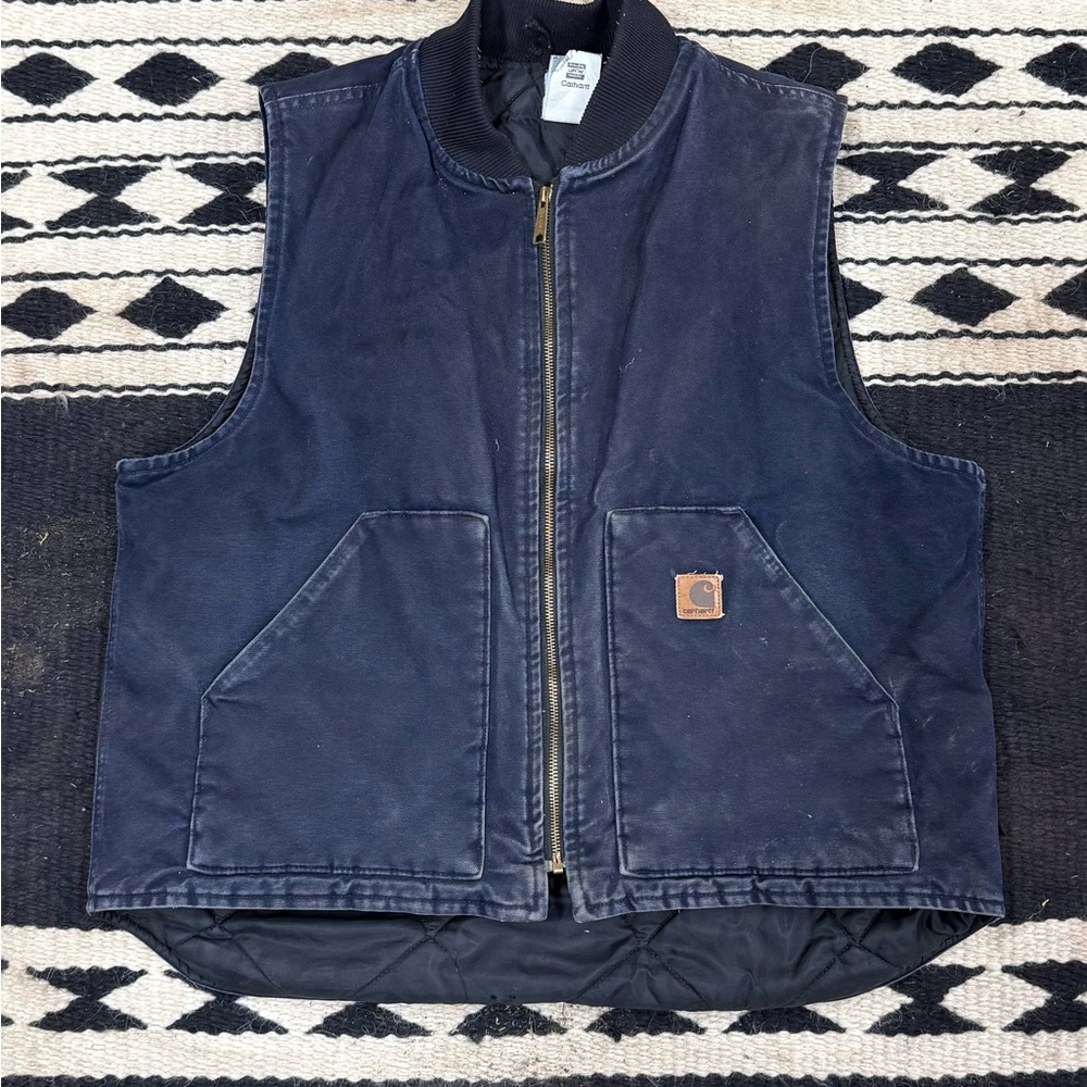 Vintage VOT Midnight Carhart Vest X-Large Reg